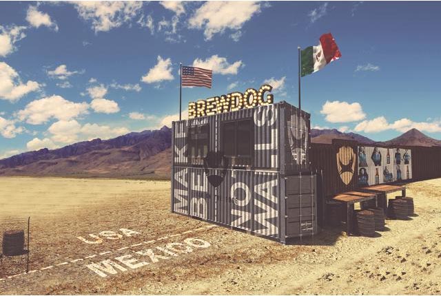 Una cerveza artesanal desafía a Trump con un bar en la frontera 